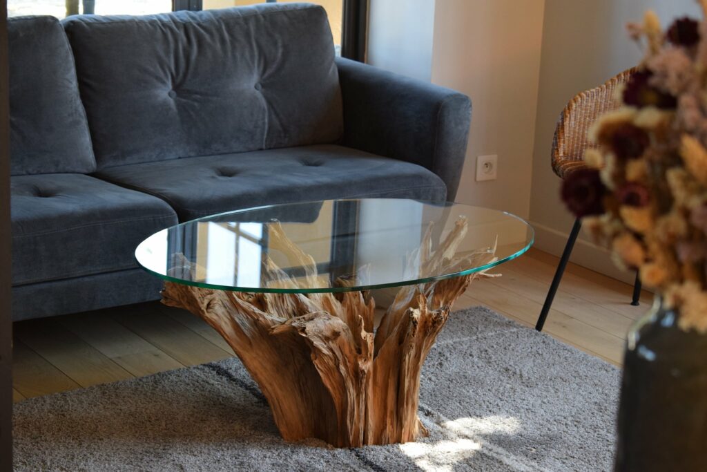 Table A Manger Souche D Arbre